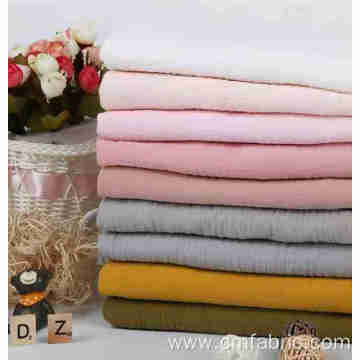 40s 100% cotton crepe double woven fabric